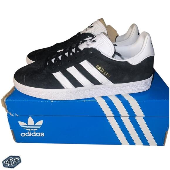 adidas Men’s Black/White Originals Gazelle Shoes/Sneakers | NEW/NIB!! main image 8